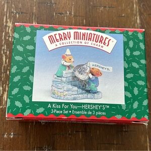 Hallmark and‎ Hersheys Merry Miniatures 25th Anniversary